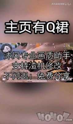 木风vss画质助手（沐风画质助手会封号吗）